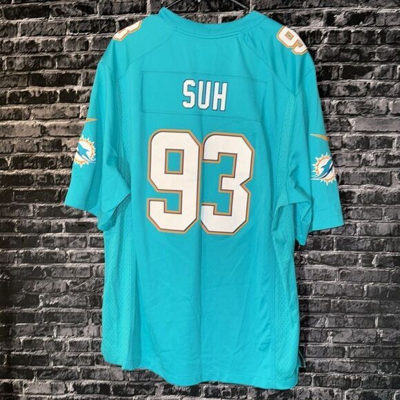 Nike On Field Miami Dolphins Ndamuong Suh Jersey XL - Picture 4 of 4